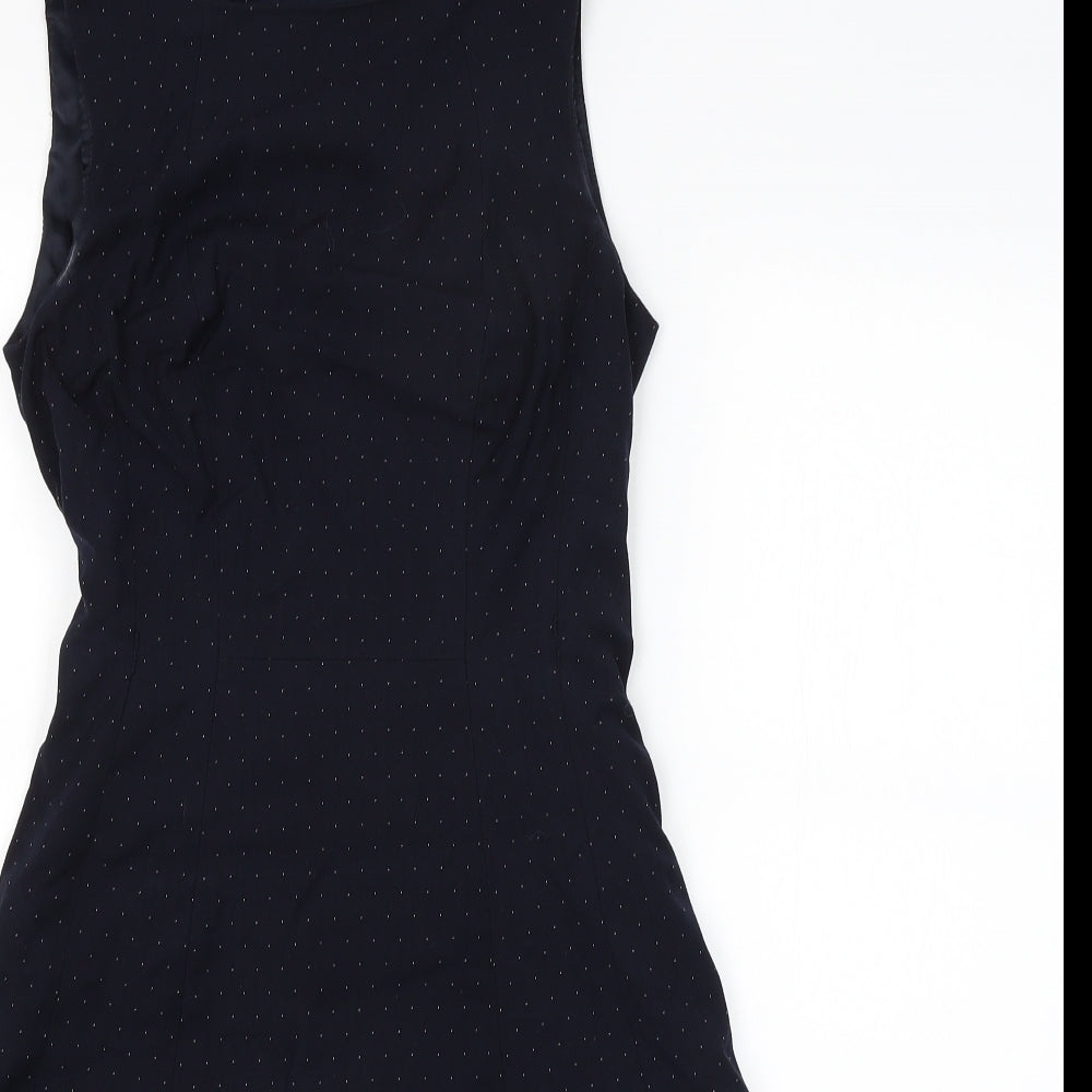 H&M Womens Blue   Fit & Flare  Size 10