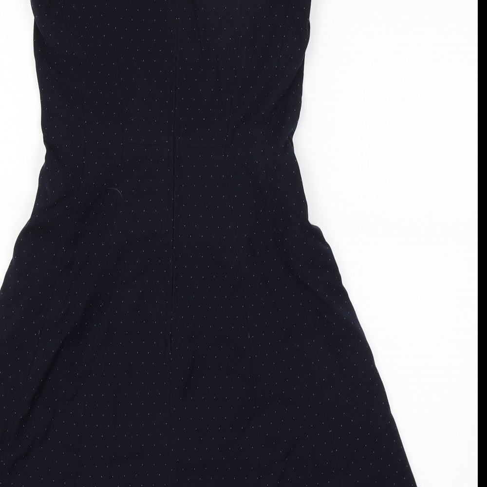 H&M Womens Blue   Fit & Flare  Size 10