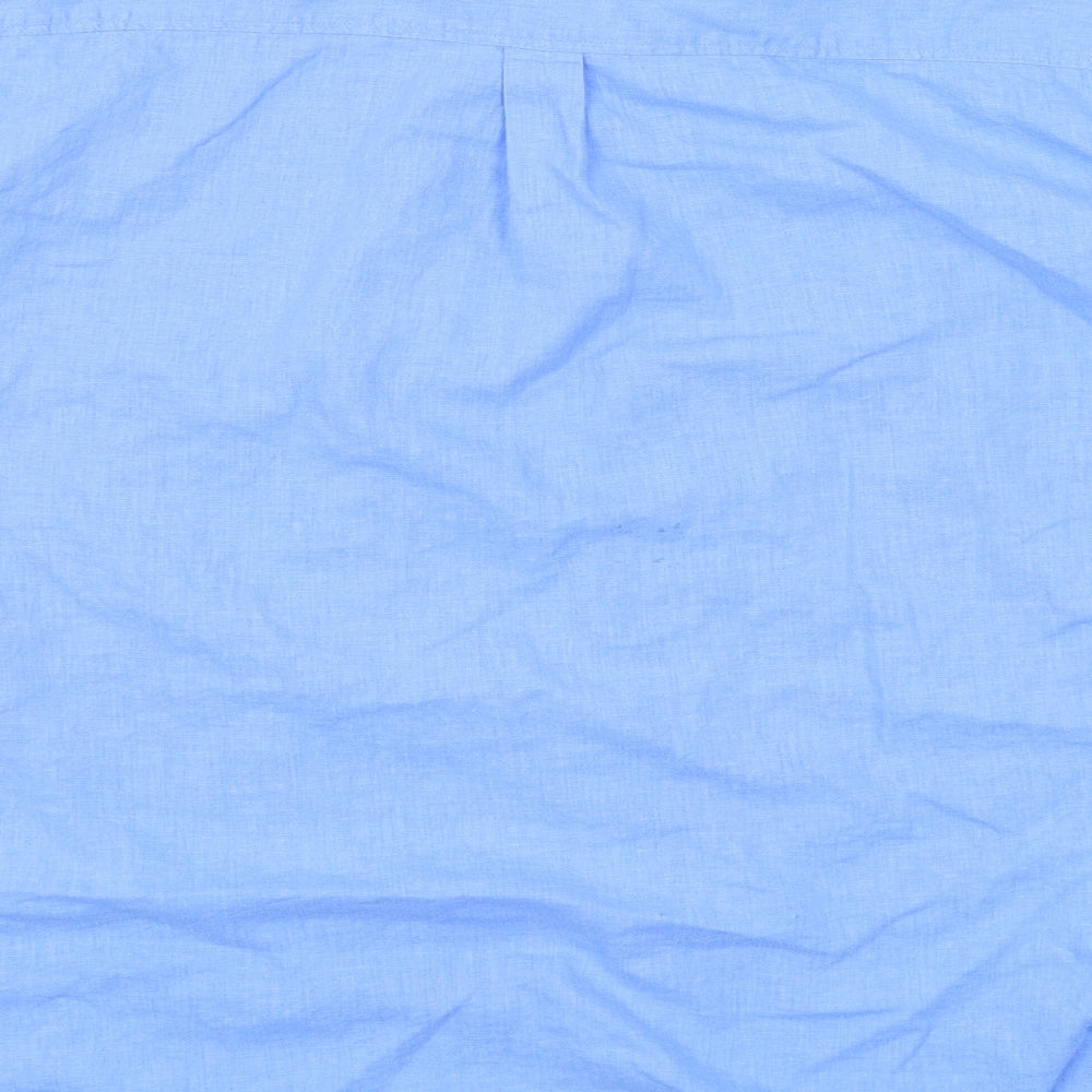 George Womens Blue   Basic Button-Up Size 20