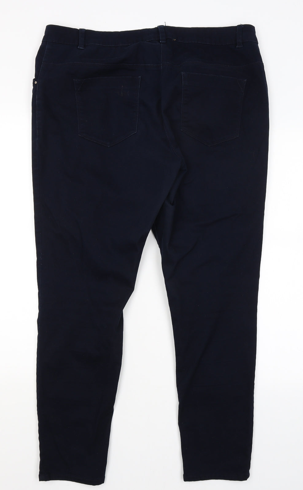 George Womens Blue   Chino Trousers Size 18 L28 in