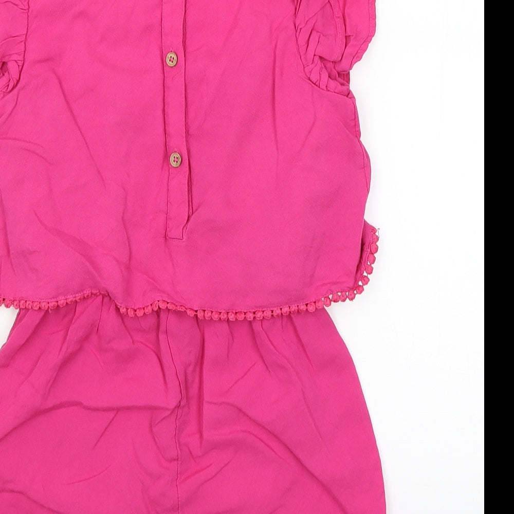 TU Girls Pink   Romper One-Piece Size 10 Years