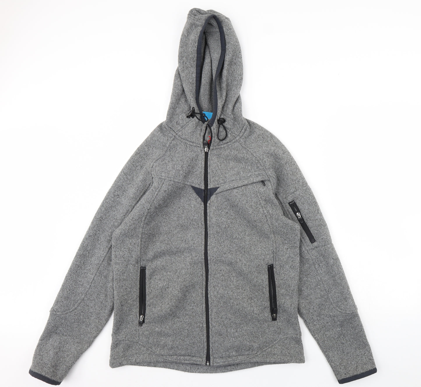 NX sport Mens Grey  Fleece Jacket  Size M