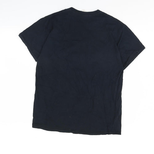 Gildan Mens Blue    T-Shirt Size L  - Star wars