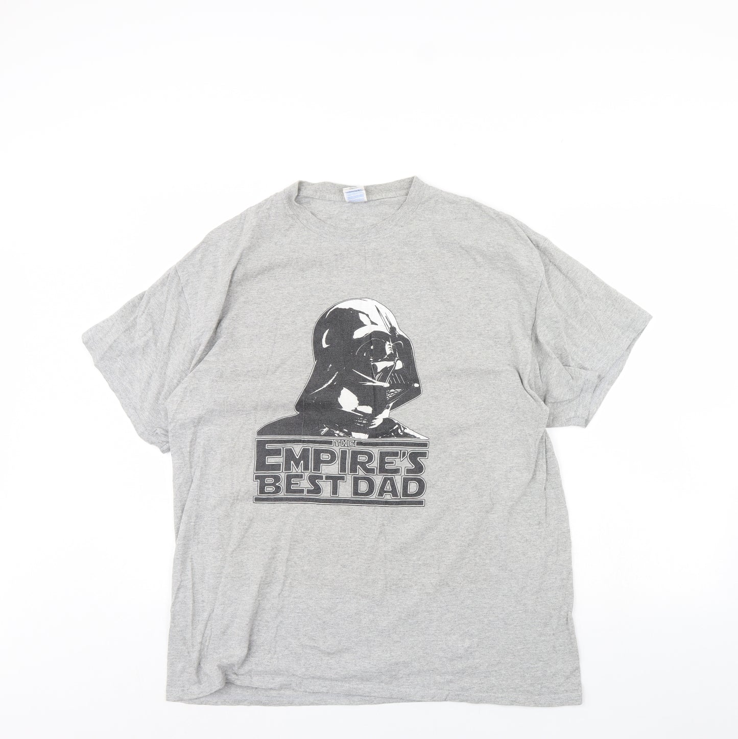 Gildan Mens Grey    T-Shirt Size XL  - Star wars