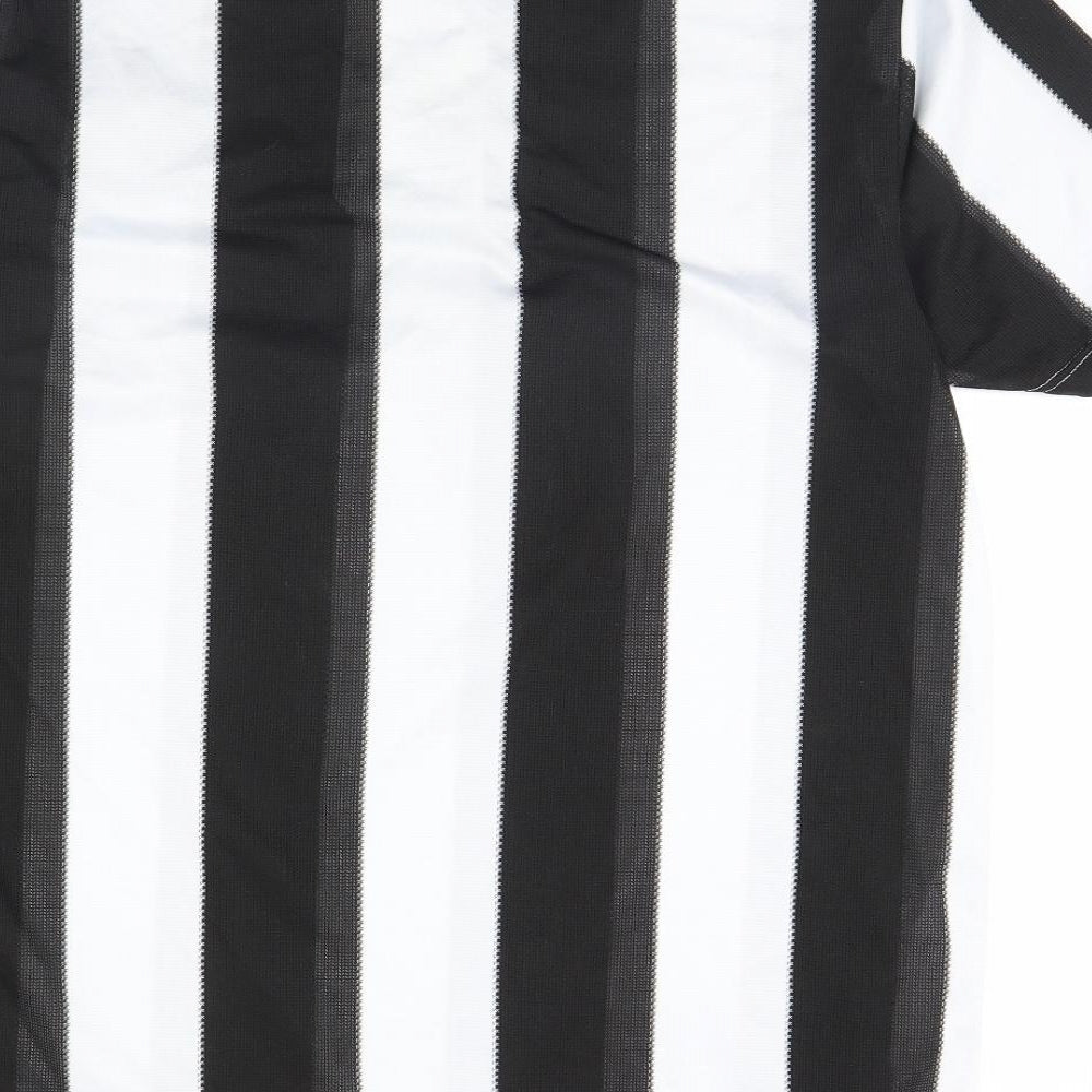 Score Draw Mens White Striped   T-Shirt Size XL