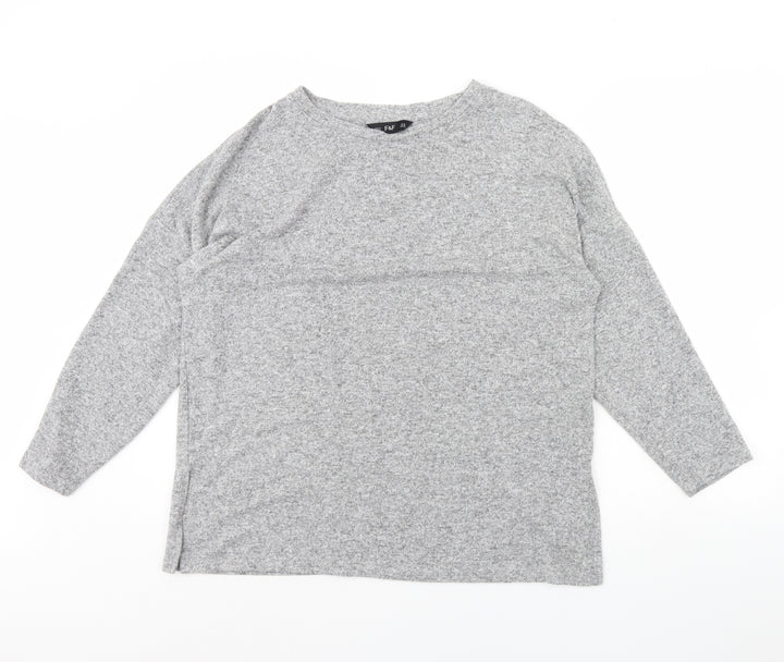 F&F Womens Grey   Pullover Jumper Size 16