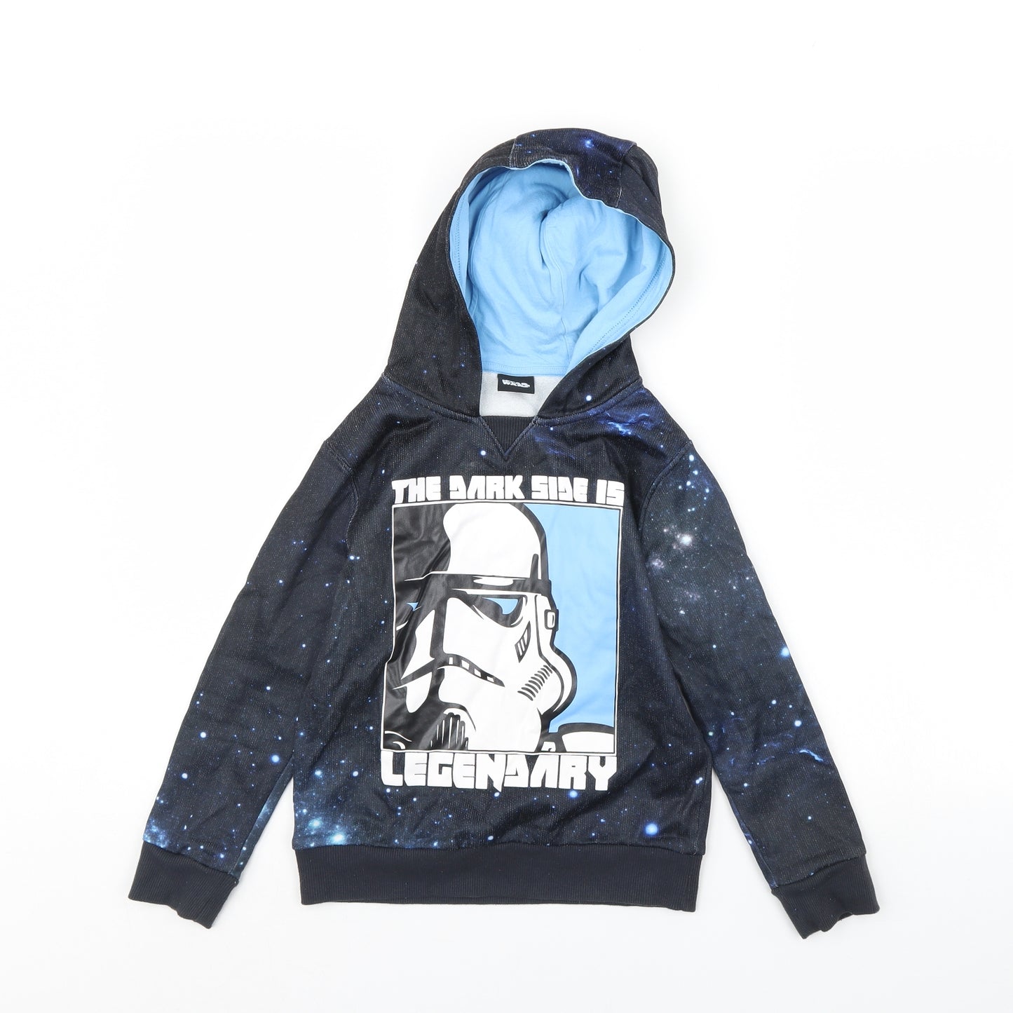 Star Wars Boys Black   Pullover Hoodie Size 6 Years  - Star wars