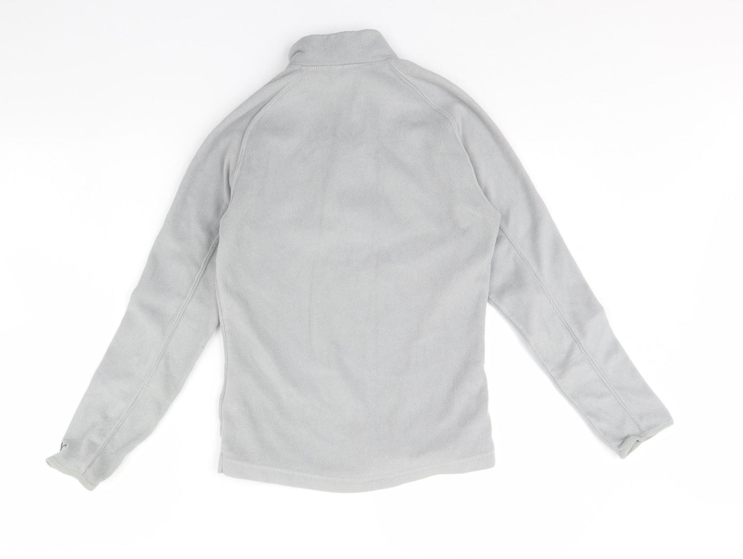 DECATHLON Womens Grey  Fleece Henley Jumper Size XS