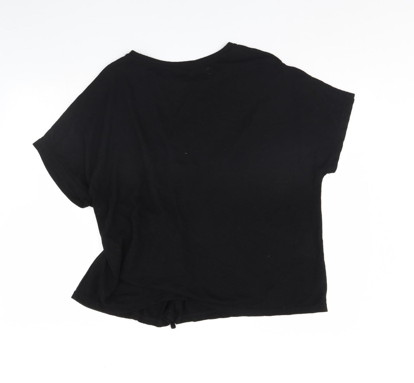 Brave Soul Womens Black   Basic Blouse Size M