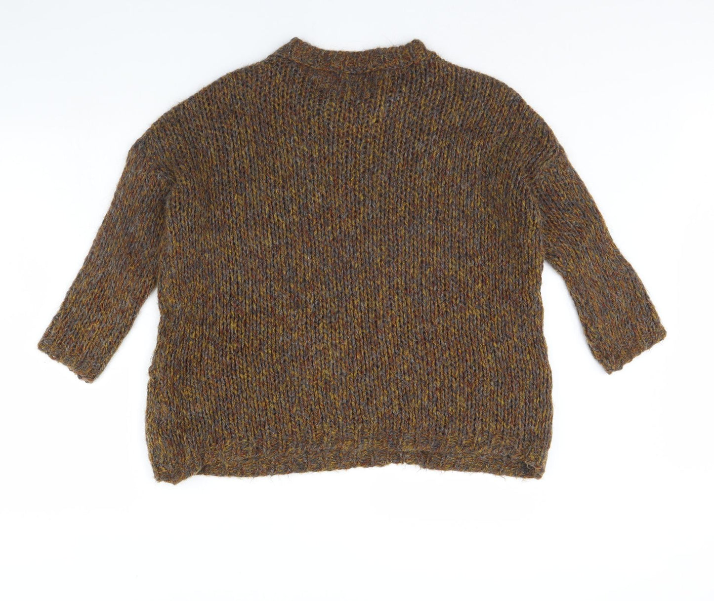 Zara Womens Brown   Pullover Jumper Size S