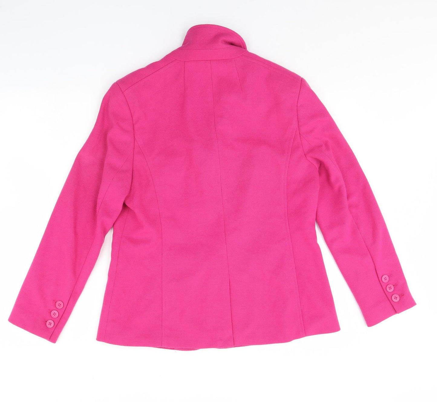 Laura Ashley Womens Pink   Jacket  Size 14  - Shoulder Pads