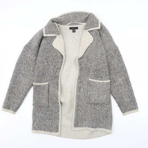 Atmosphere Womens Black Herringbone  Jacket  Size 10