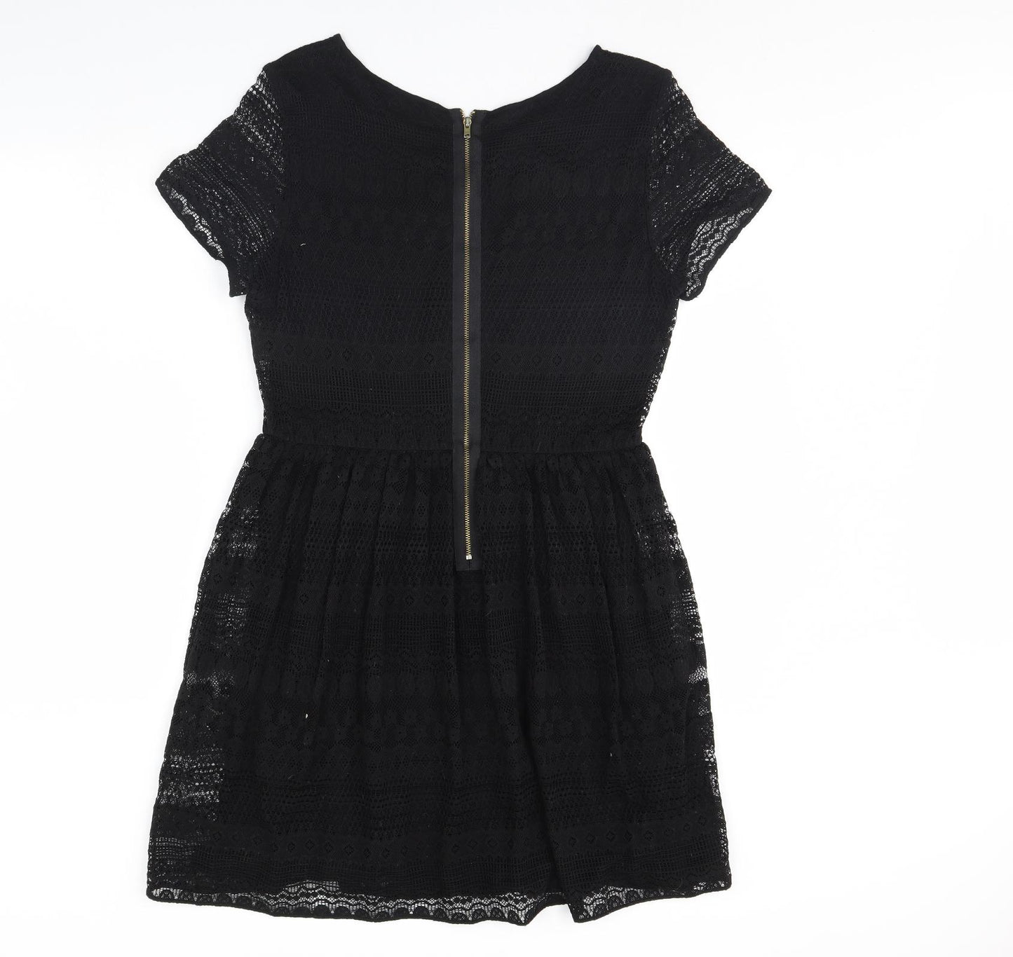 Oasis Womens Black   Fit & Flare  Size M