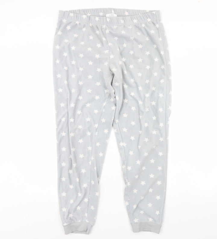 Debenhams Womens Grey Solid Cami Pyjama Pants - Star pattern