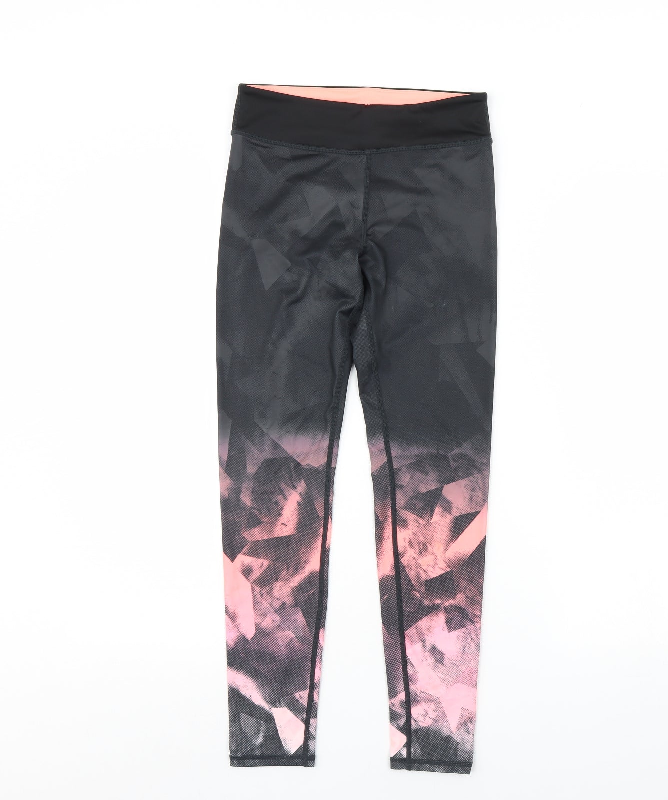 H&M Girls Black   Capri Trousers Size 10 Years