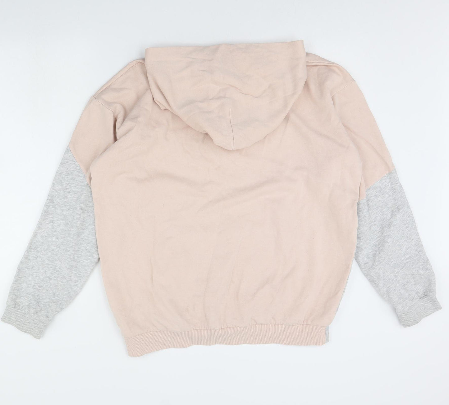 H&M Girls Grey   Pullover Hoodie Size 14 Years