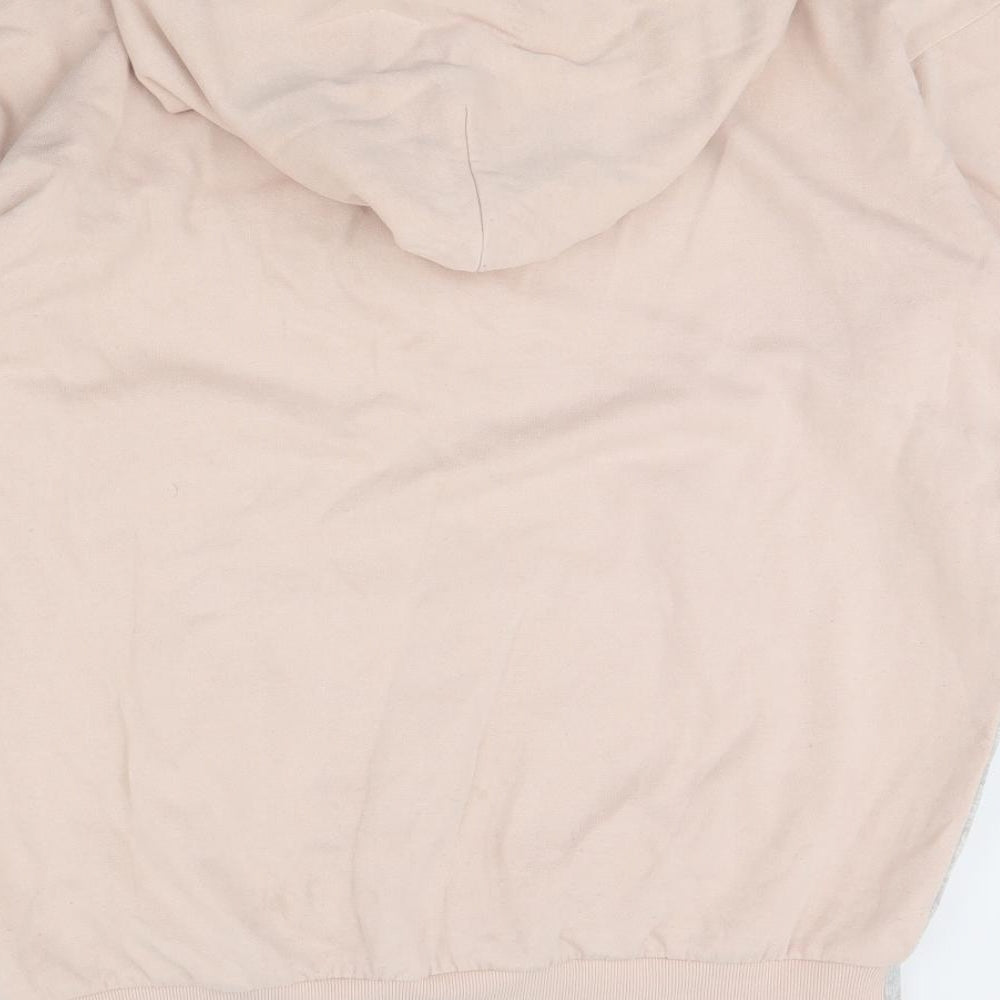 H&M Girls Grey   Pullover Hoodie Size 14 Years