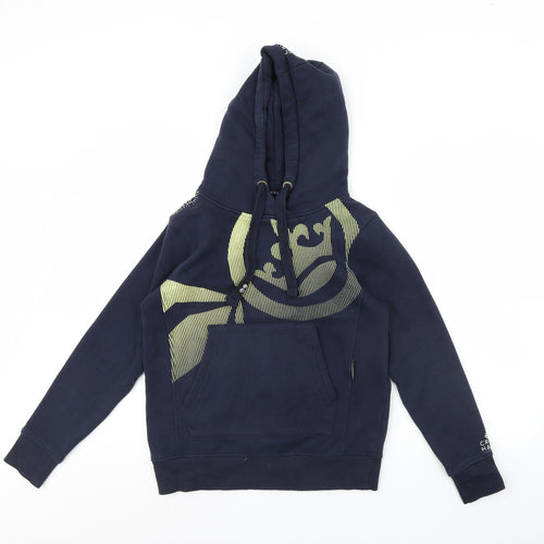 Crosshatch Mens Blue   Pullover Hoodie Size S