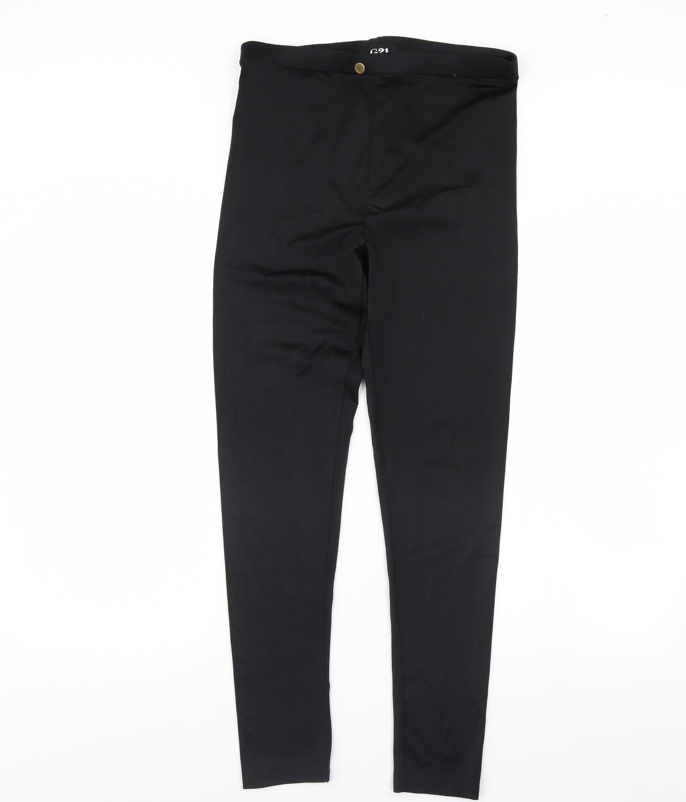 George Womens Black   Capri Trousers Size 12 L30 in
