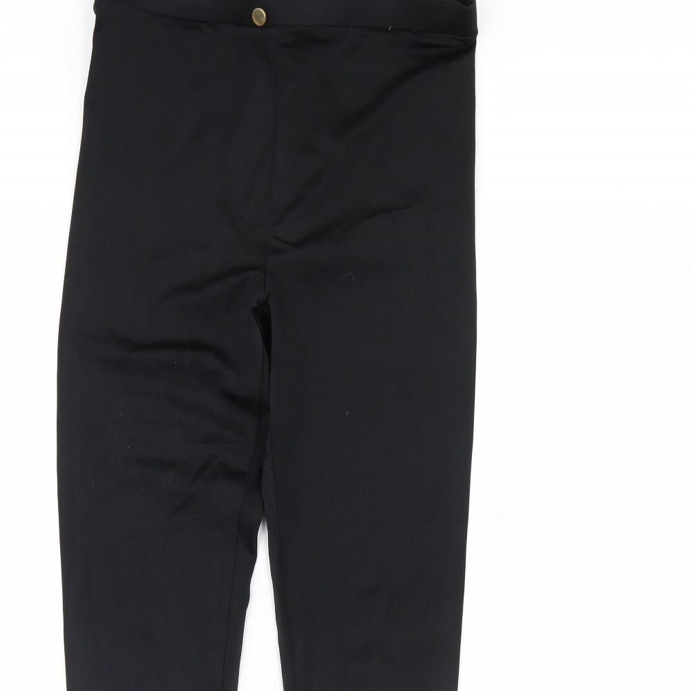 George Womens Black   Capri Trousers Size 12 L30 in