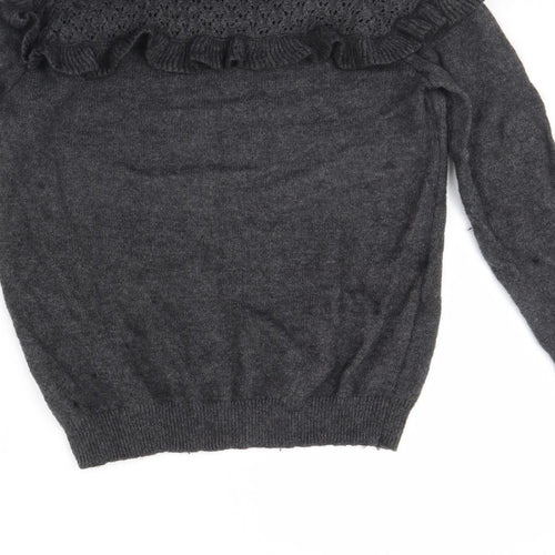 NEXT Womens Grey   Pullover Jumper Size 10