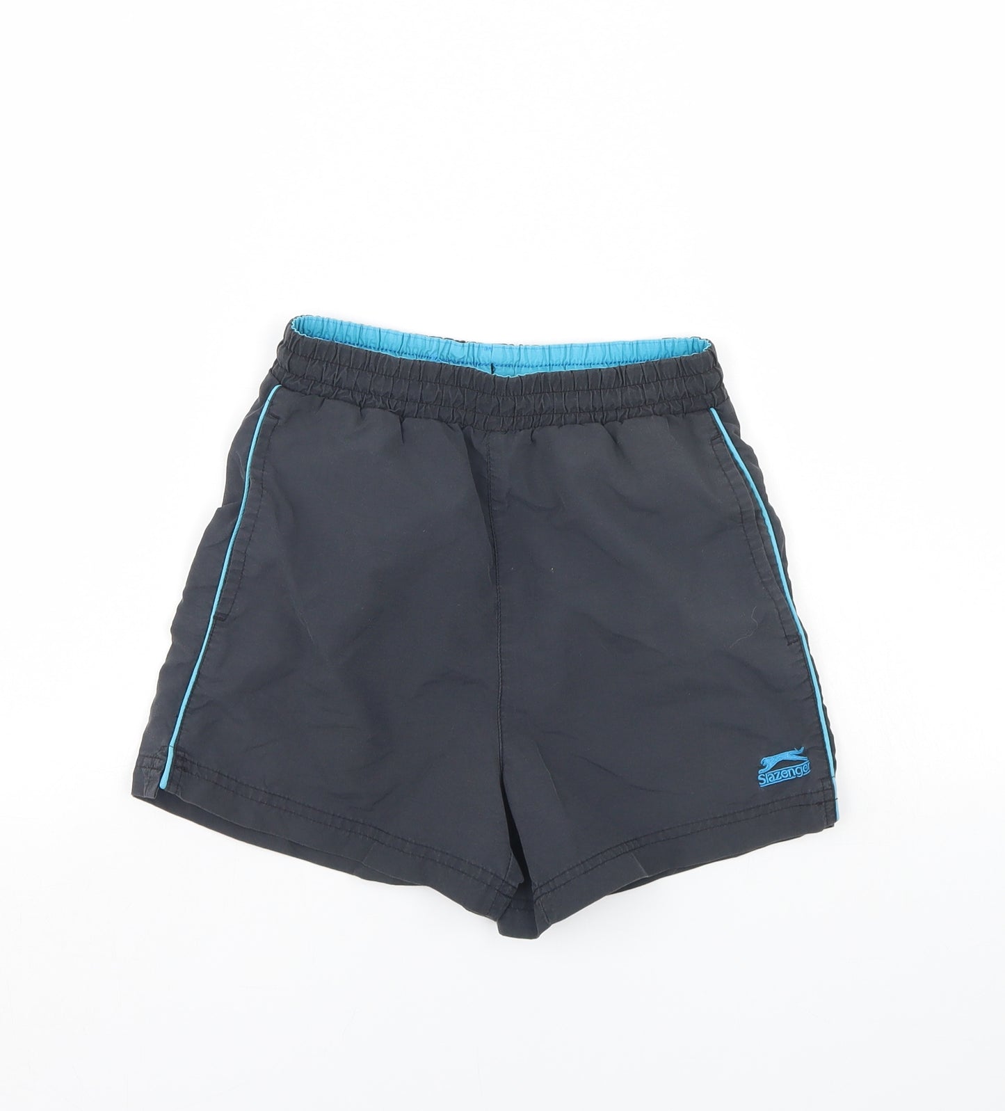 Slazenger Boys Grey   Sweat Shorts Size 7 Years