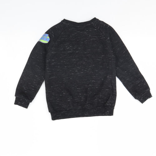 Disney Boys Black   Pullover Jumper Size 5 Years  - Toy Story