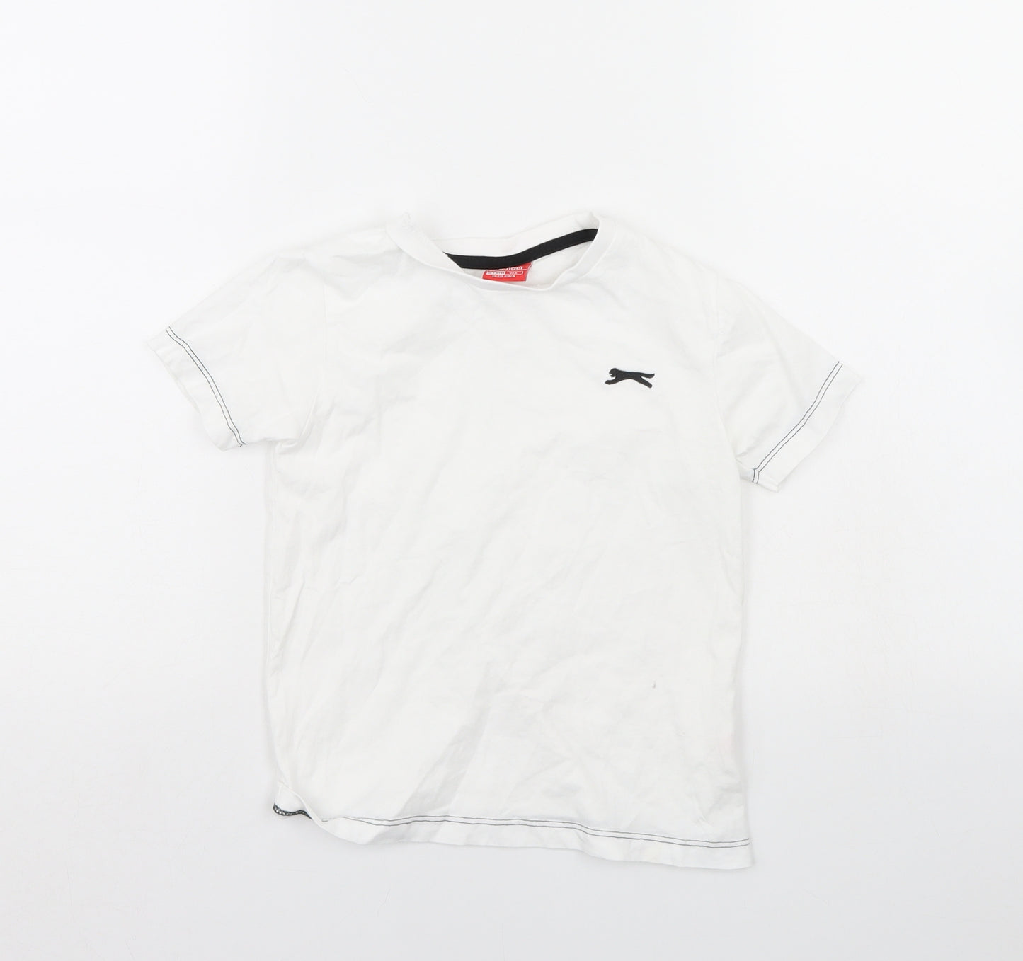 Slazenger Boys White   Basic T-Shirt Size 5 Years