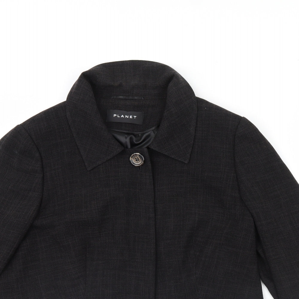 planet Womens Black   Jacket  Size 16