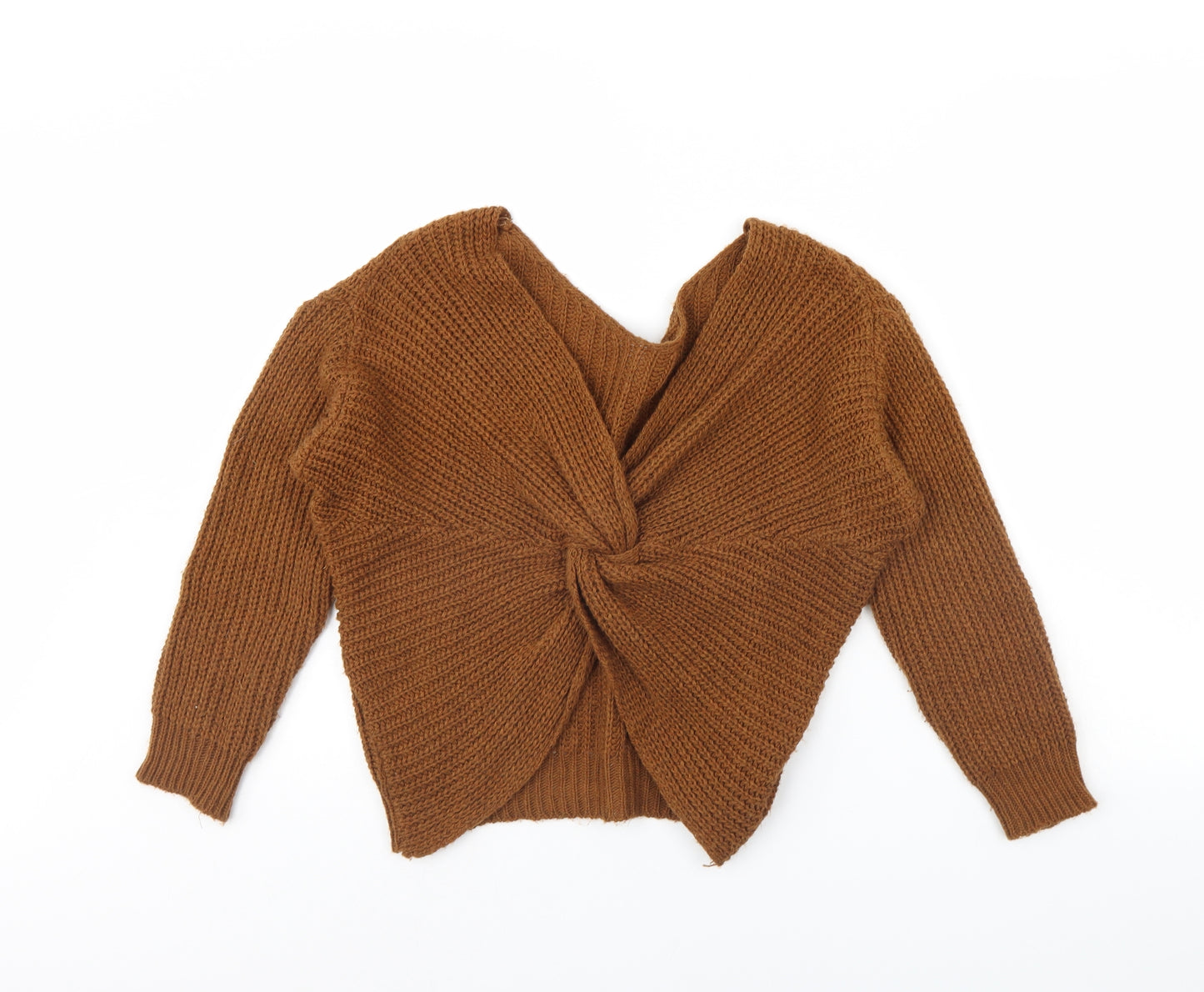 Preworn Womens Brown   Pullover Jumper Size S