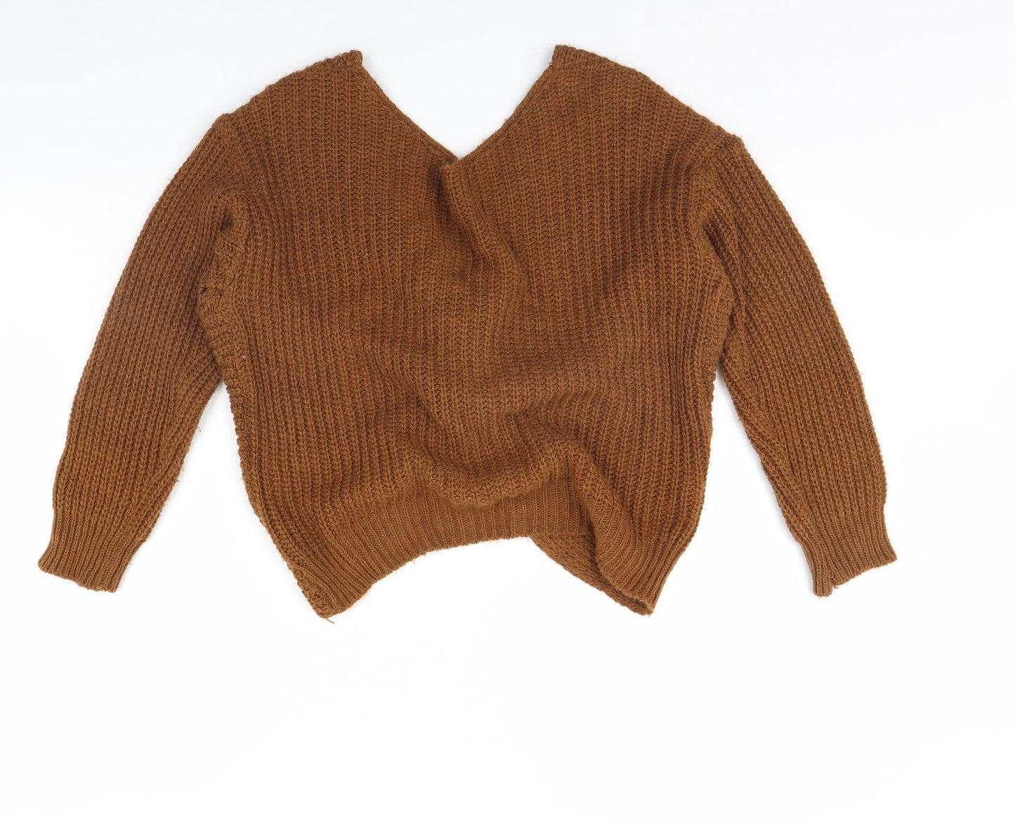 Preworn Womens Brown   Pullover Jumper Size S