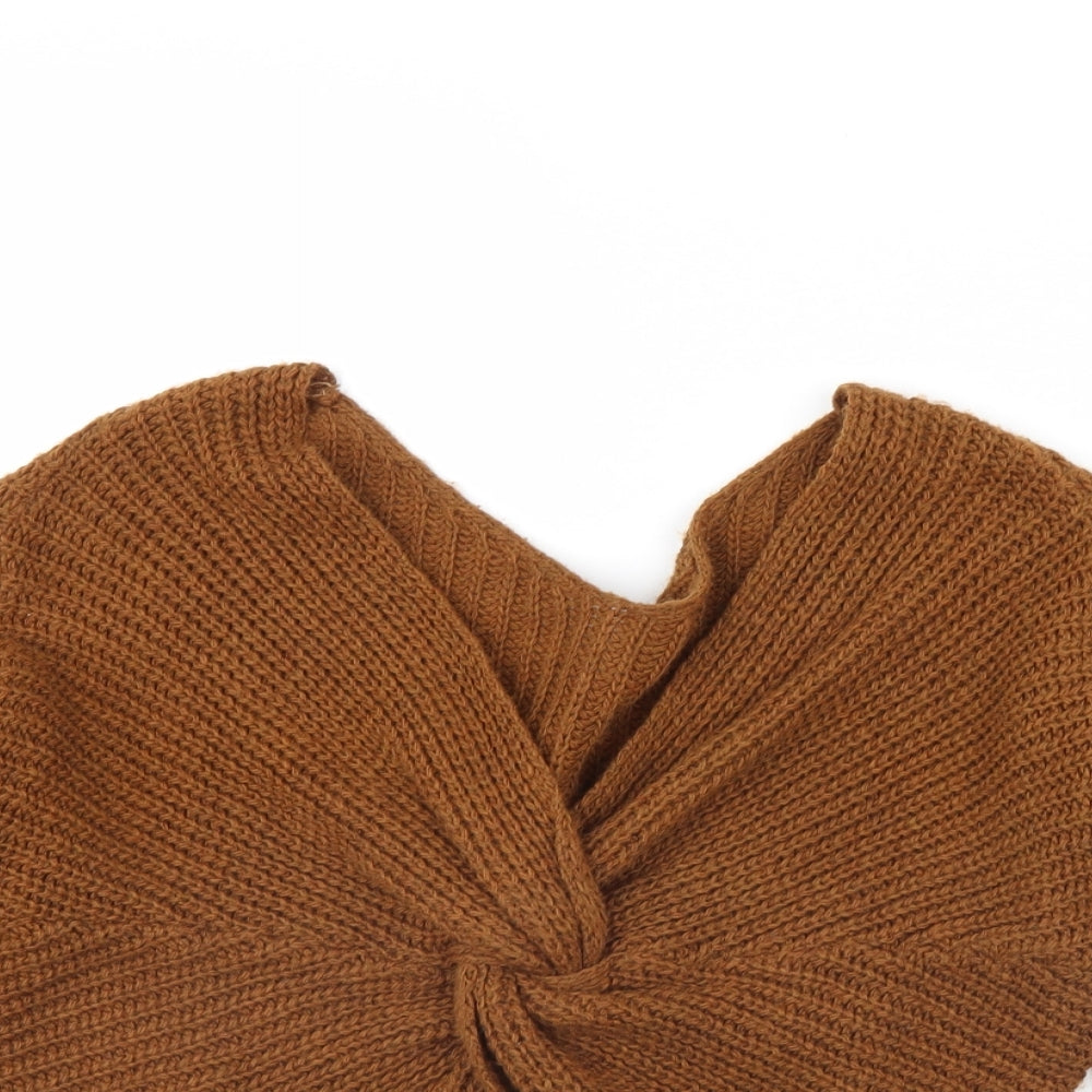 Preworn Womens Brown   Pullover Jumper Size S