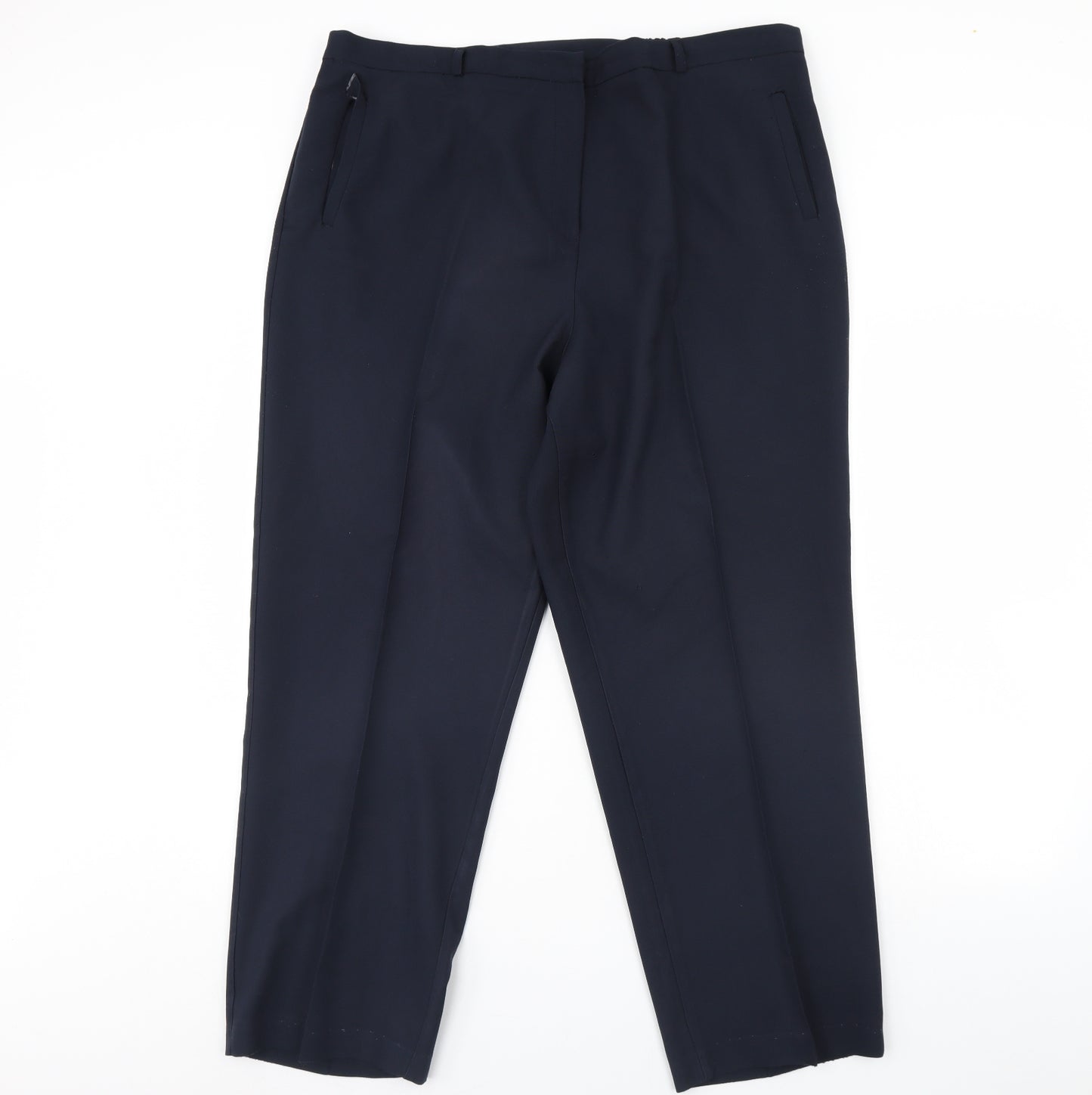 BHS Womens Blue   Trousers  Size 20 L30 in
