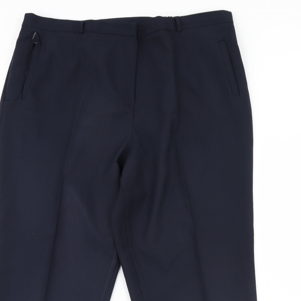 BHS Womens Blue   Trousers  Size 20 L30 in