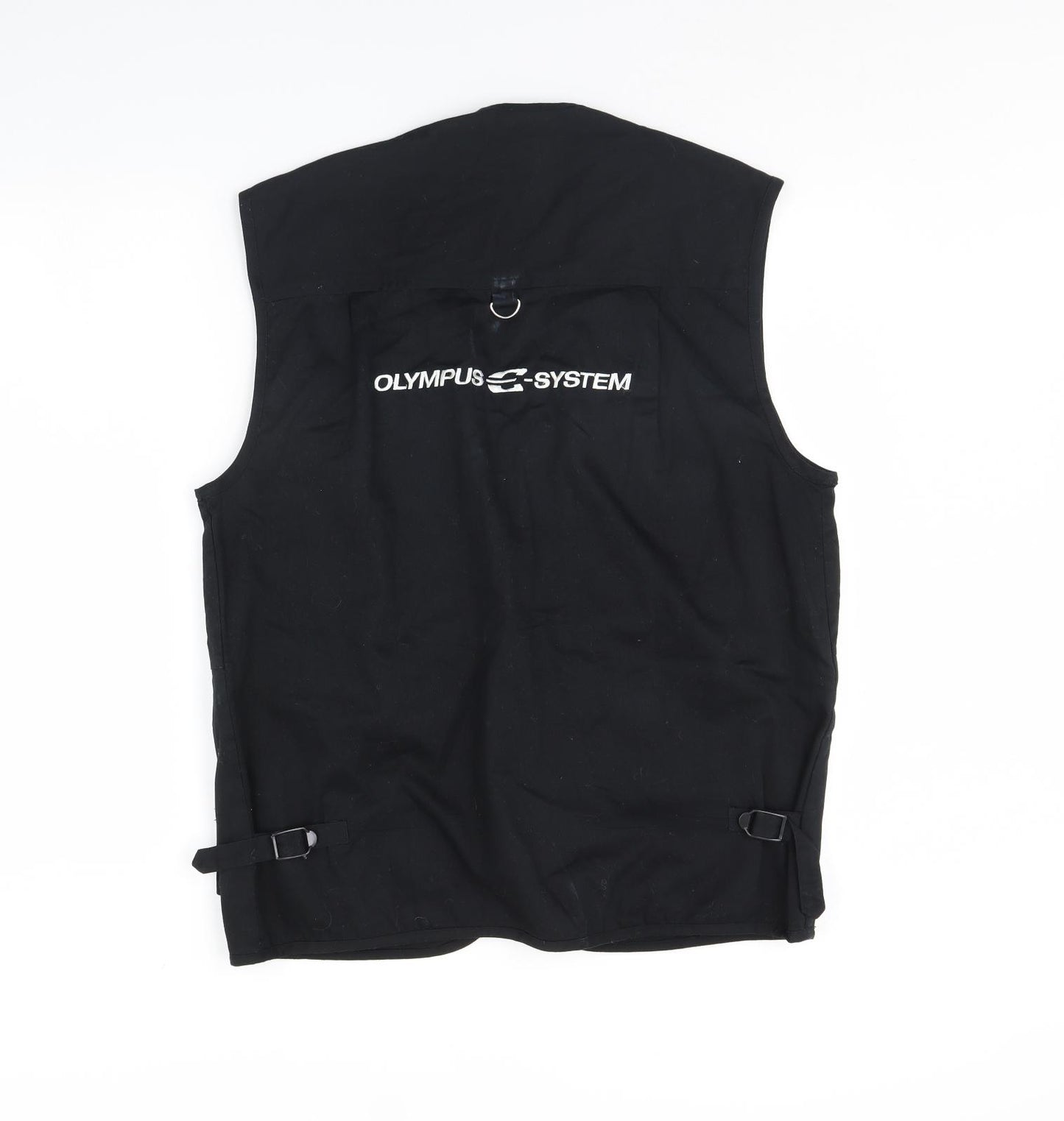 olympus system Mens Black   Gilet Jacket Size L