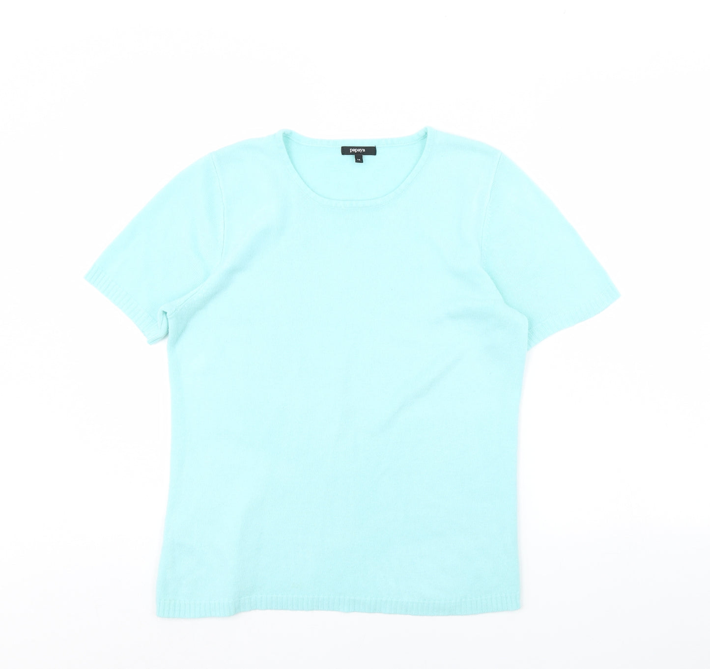 Papaya Womens Blue   Pullover Jumper Size 16