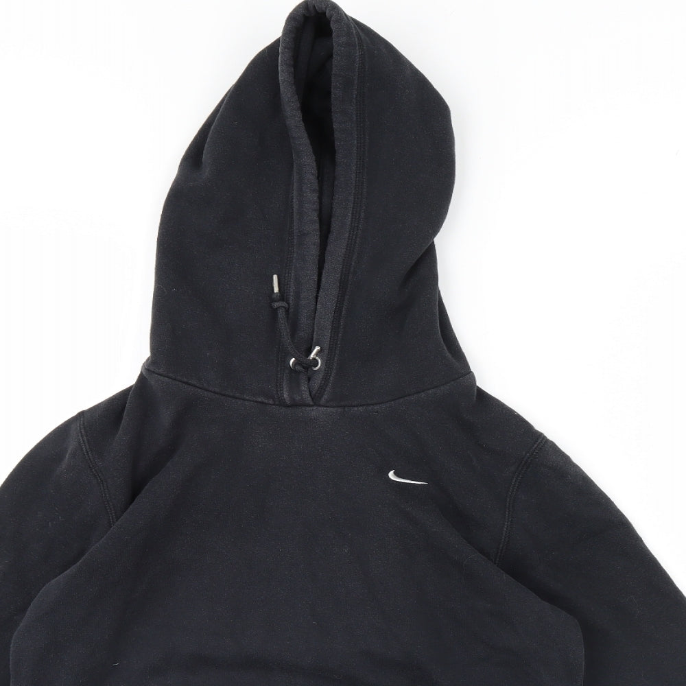 Nike Mens Black   Pullover Hoodie Size S