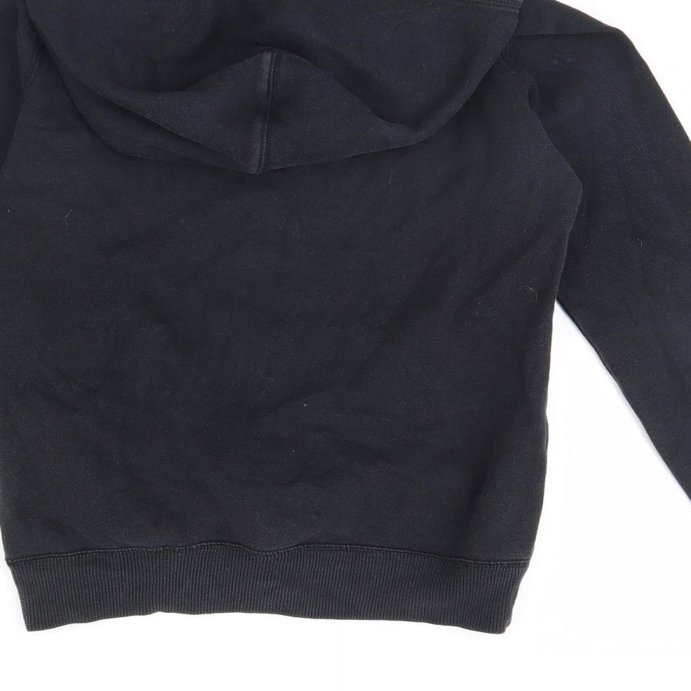 Nike Mens Black   Pullover Hoodie Size S
