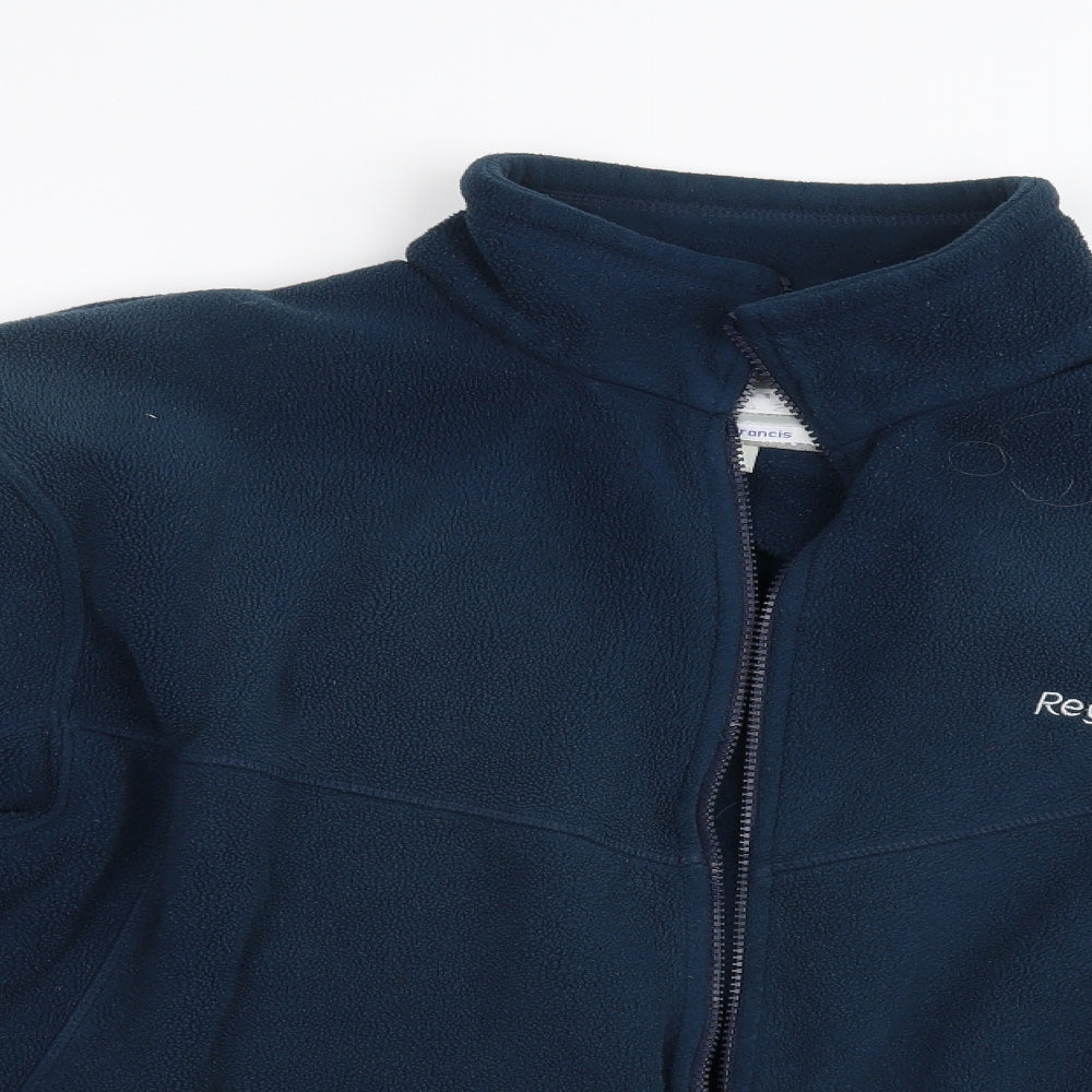 Regatta Mens Blue   Full Zip Sweatshirt Size L