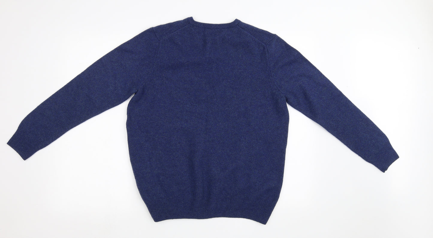 Marks and Spencer Mens Blue   Pullover Sweatshirt Size L