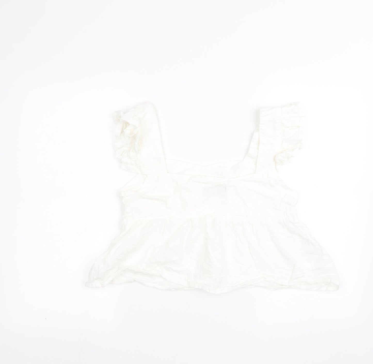 SheIn Womens White   Cropped Tank Size S