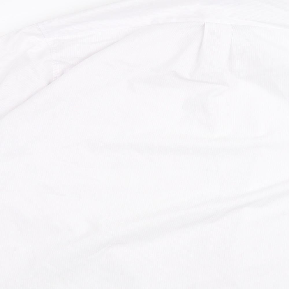 Tom Hagan Mens White    Polo Size 15.5