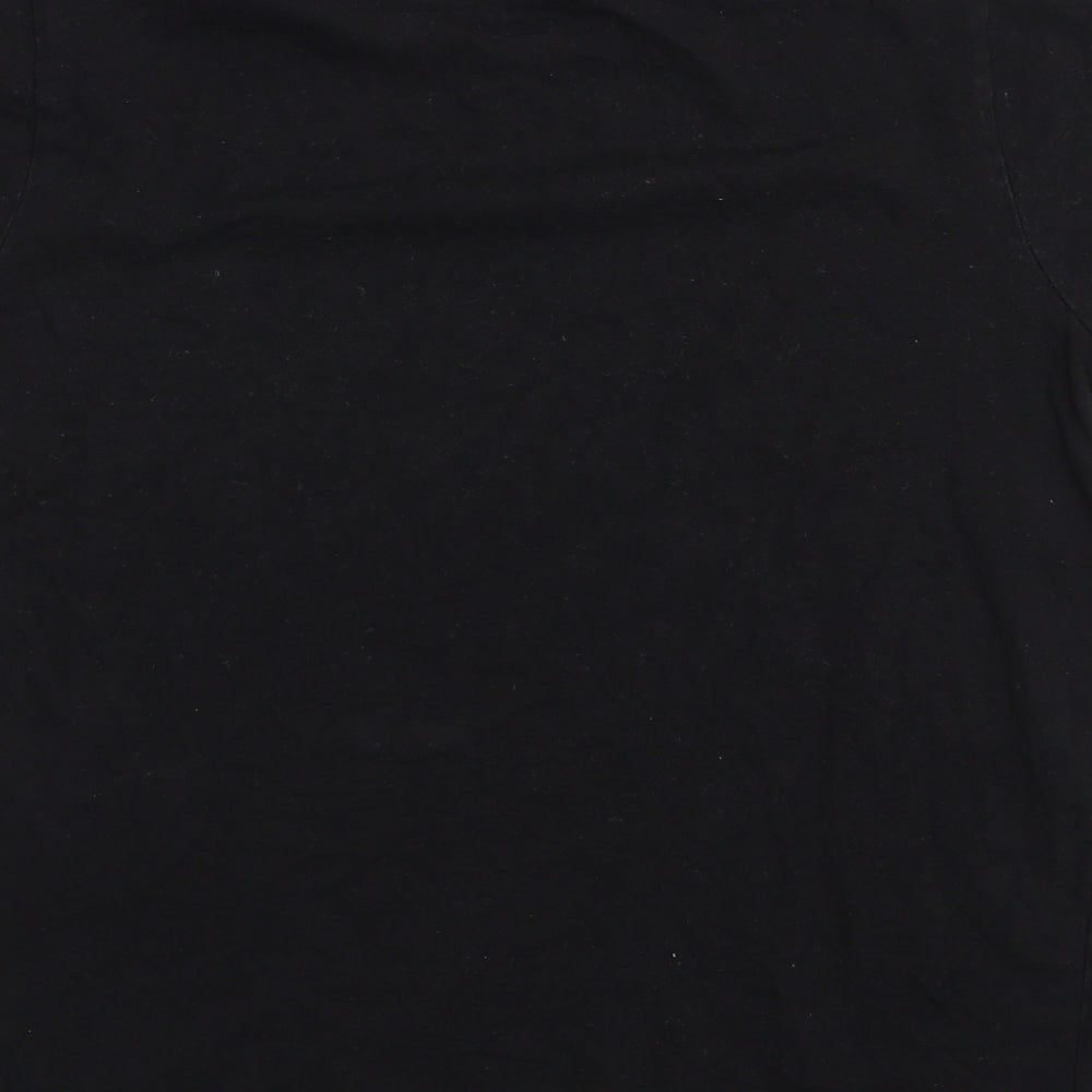 Lyle & Scott Mens Black    T-Shirt Size XL