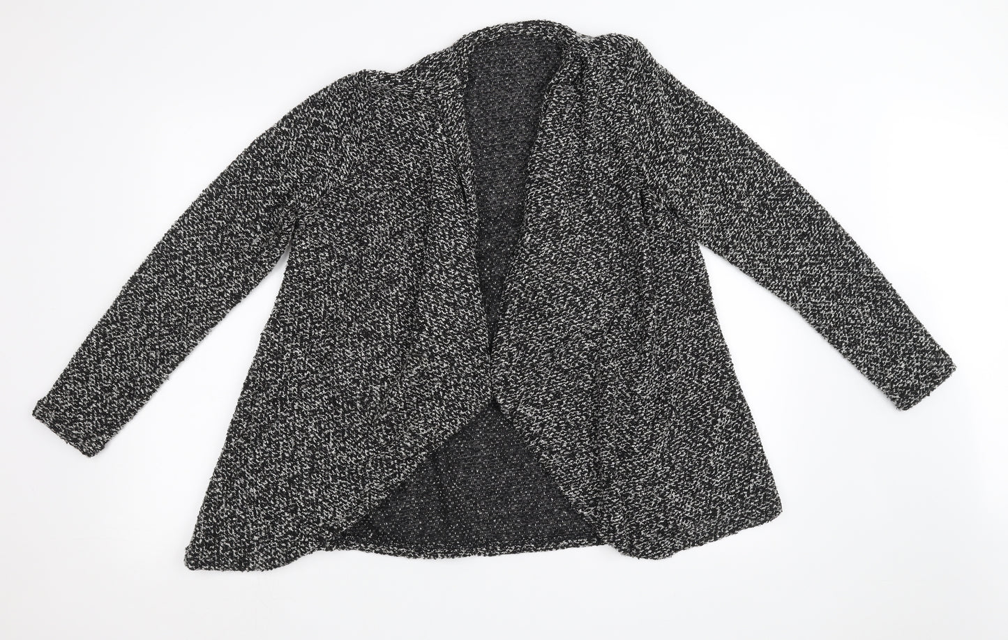 Dorothy Perkins Womens Black Check  Cardigan Jumper Size 14