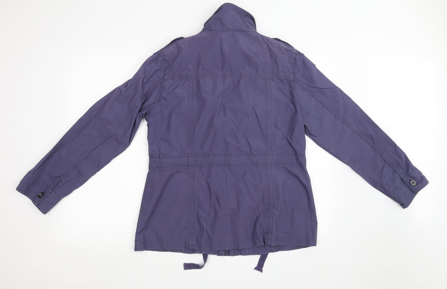 Marks and Spencer Womens Purple   Windbreaker Coat Size 14