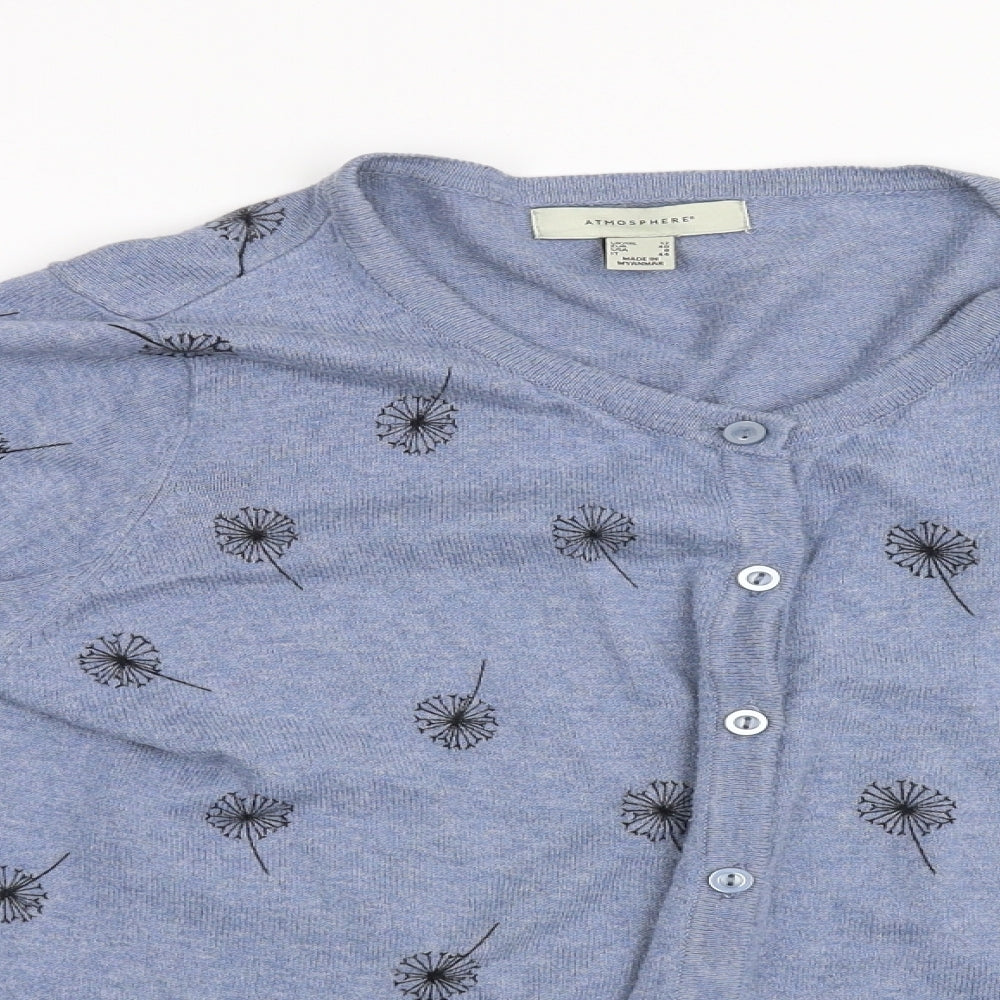 Primark Womens Blue   Cardigan Jumper Size 12