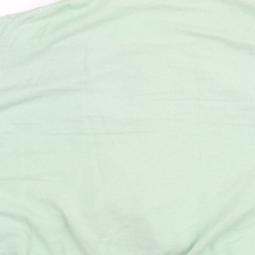 Marks and Spencer Womens Green   Cardigan Jumper Size 14