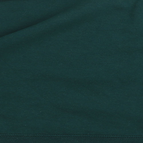 Zara Womens Green   Pullover Sweatshirt Size M  - oversized cropped jumper