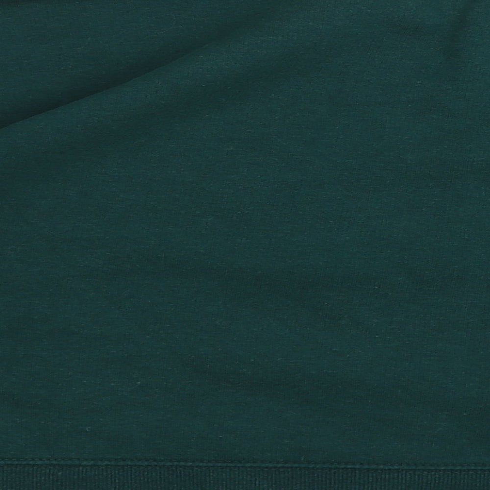 Zara Womens Green   Pullover Sweatshirt Size M  - oversized cropped jumper
