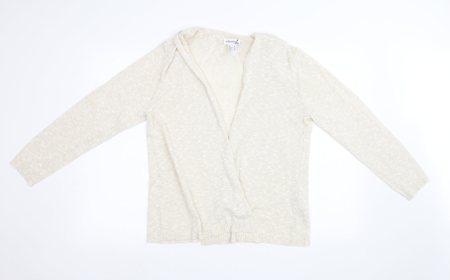 Collections Womens White   Cardigan Jumper Size 16